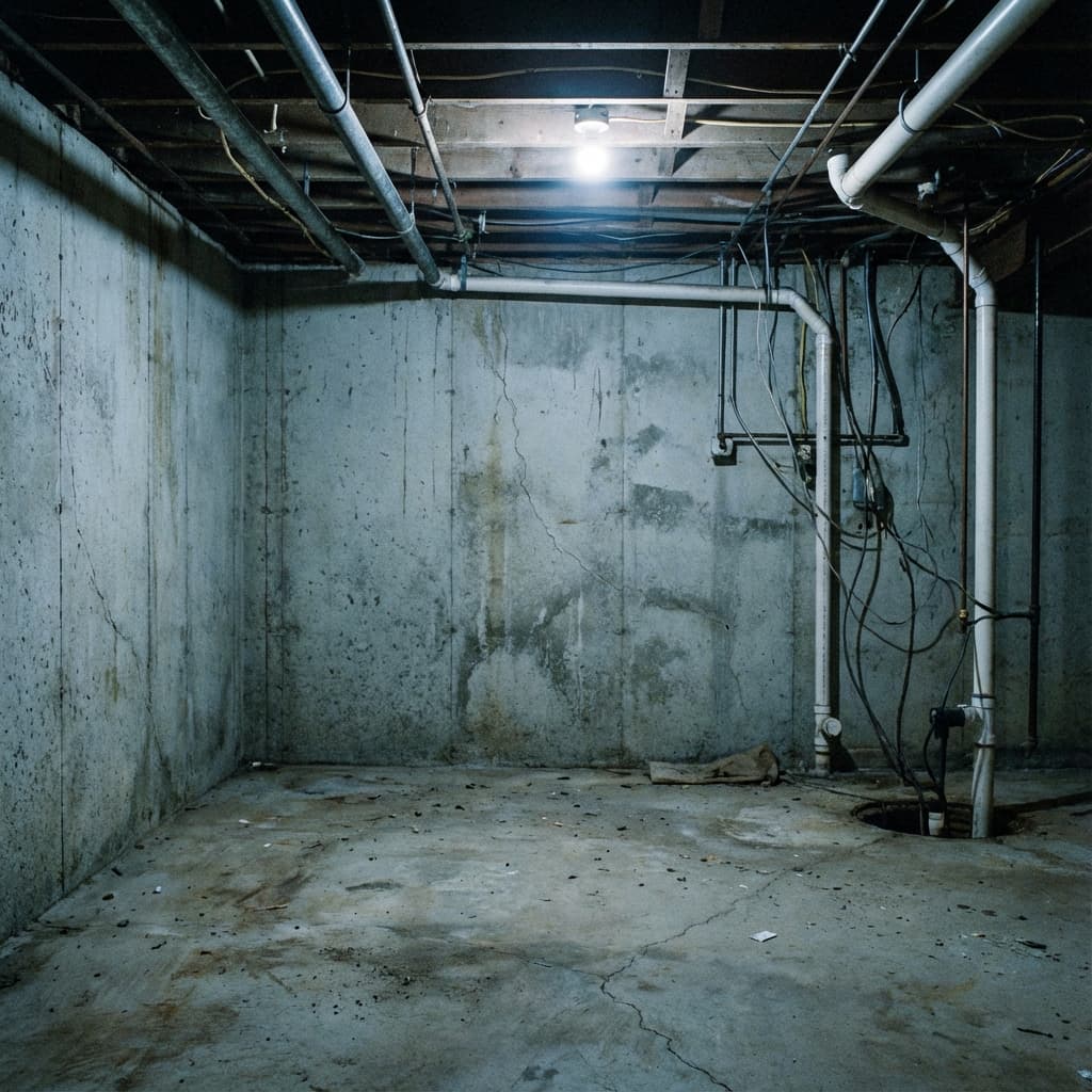 Before: Basement Finishing
