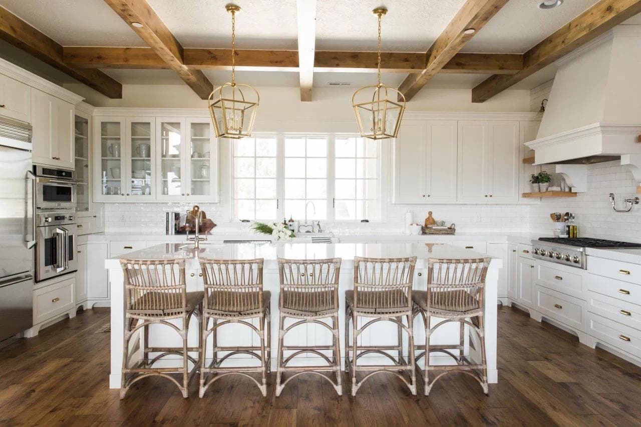 TODO: describe the country kitchen photo